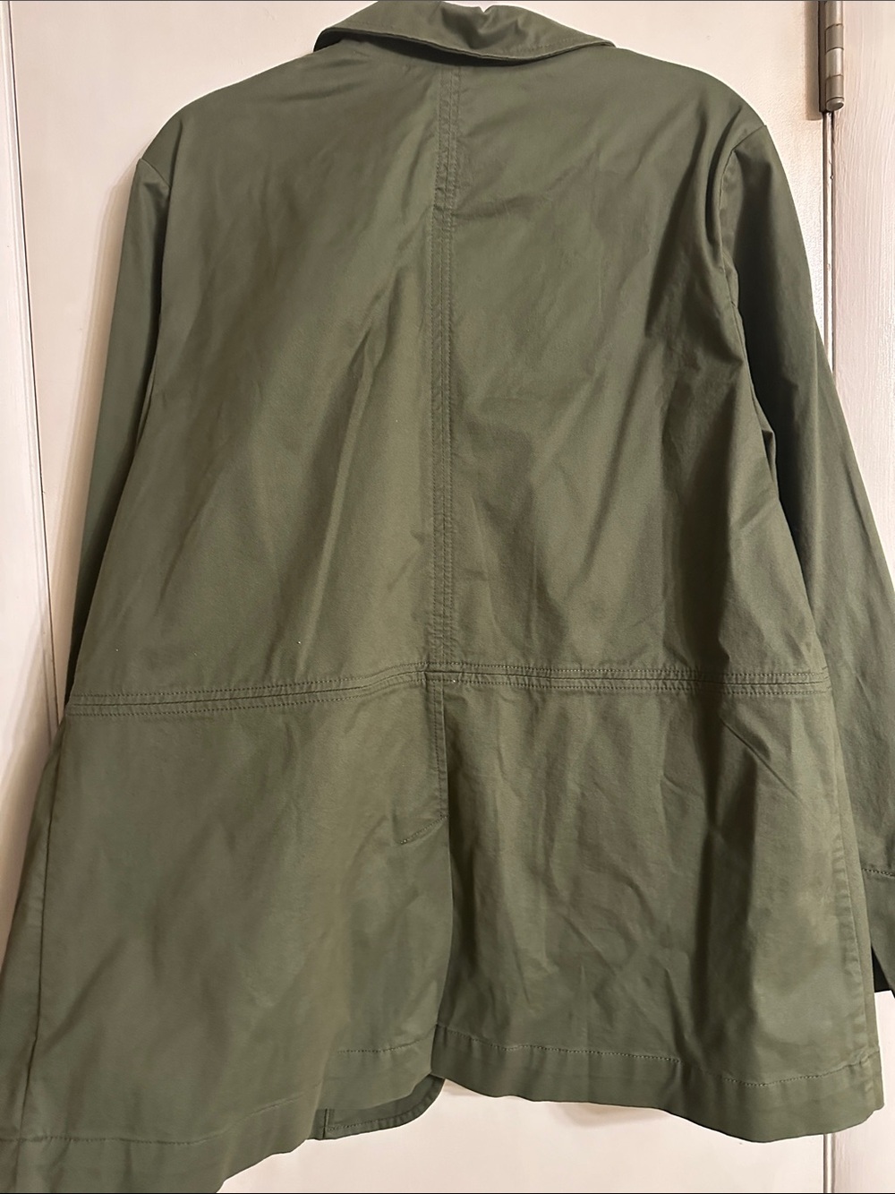 Lane Bryant Olive Blazer Jacket - Single Button Tailored - Picture 3 of 3